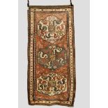 Chondzoresk long rug, Karabakh area, south west Caucasus, late 19th/early 20th century, 8ft. x