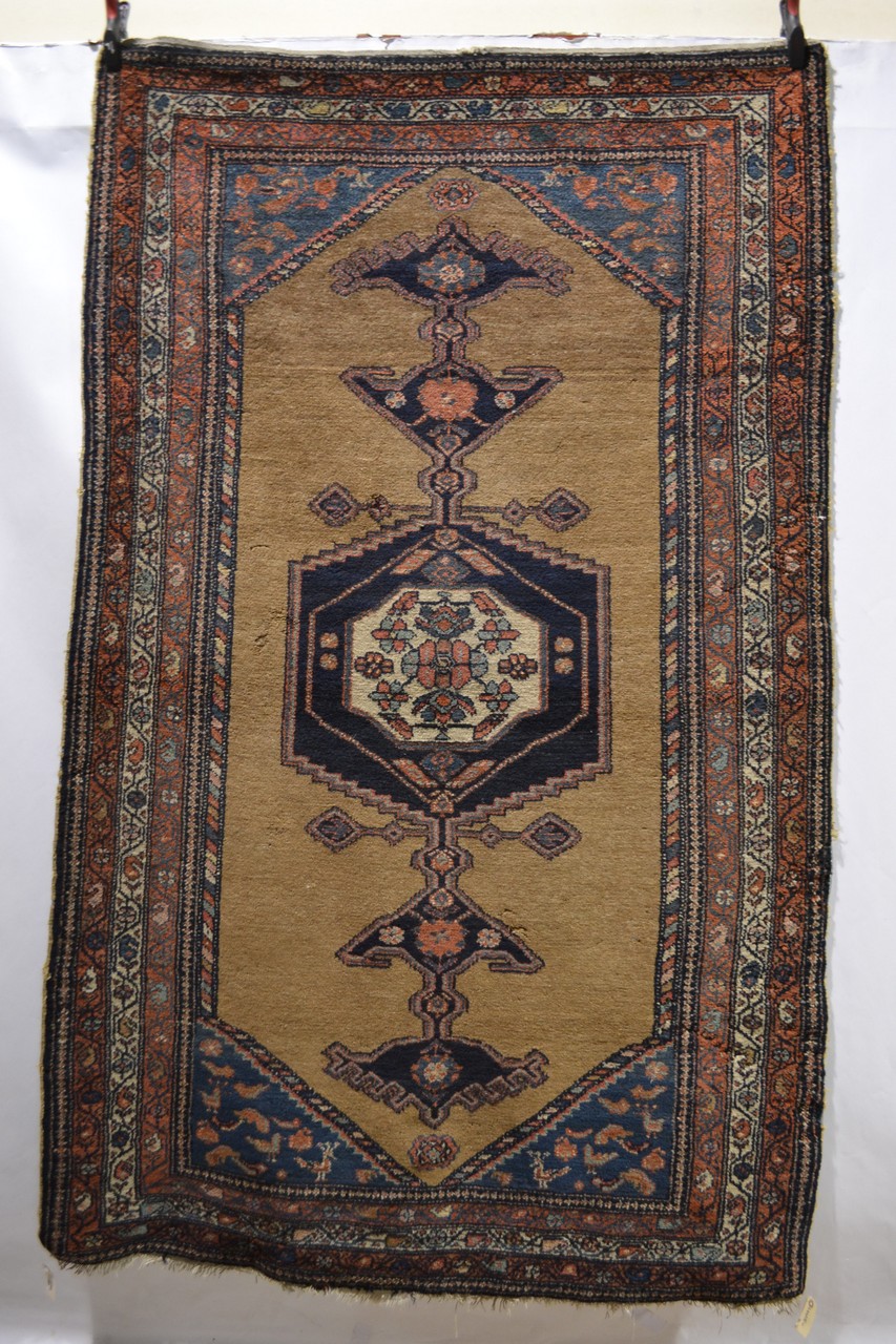 Kurdish camel field rug, north west Persia, about 1920s, 7ft. 5in. x 4ft. 9in. 2.26m. x 1.45m. - Image 2 of 6