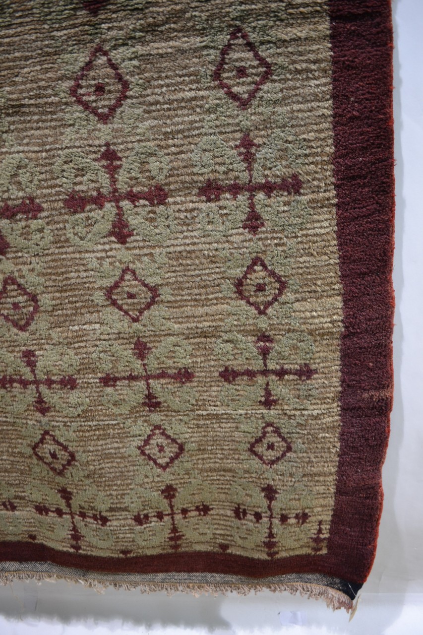 Two Konya tulus, central Anatolia, both modern, the first, flecked beige field with maroon all - Image 3 of 10