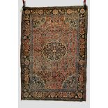 Saruk rug, Hamadan area, north west Persia, circa 1930s, 5ft. x 3ft. 6in. 1.52m. x 1.07m. Slight