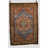 Tafresh rug, north west Persia, circa 1930s, 6ft. 5in. x 4ft. 3in. 1.96m. x 1.30m.