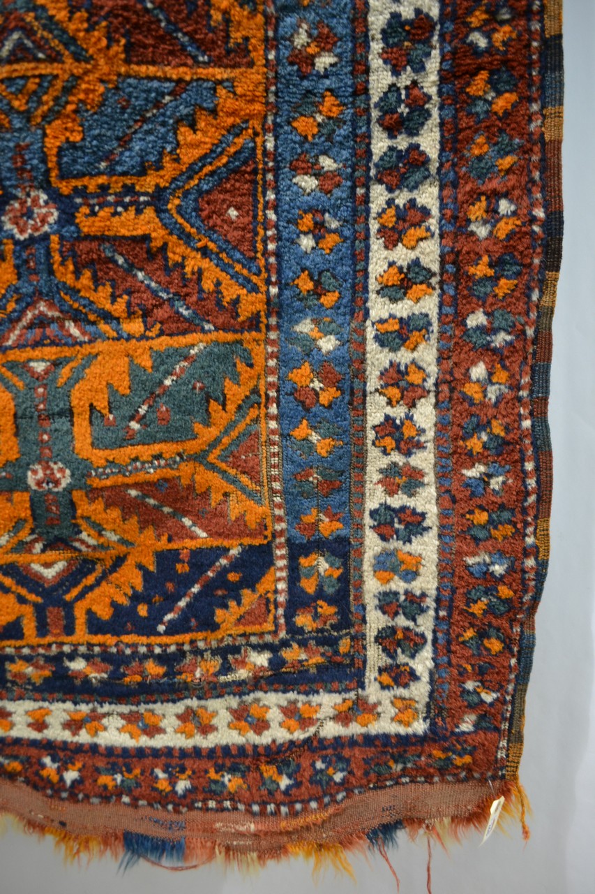 Yuruk rug, central Anatolia, circa 1930s, 6ft. 2in. x 4ft. 1.88m. x 1.22m. Slight wear in places and - Image 2 of 4