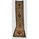 Attractive Sarab runner with pale camel field, north west Persia, early 20th century, 14ft. 7in. x