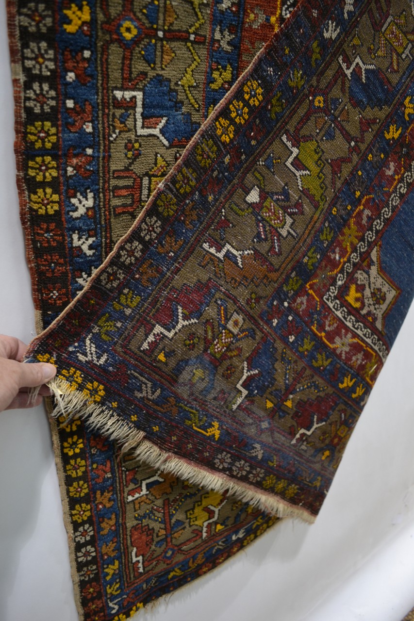 Transylvanian rug, Ushak region, west Anatolia, early 20th century, 6ft. 8in. x 4ft. 2in. 2.03m. x - Image 3 of 4