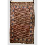 Kurdish rug, Kurdistan, north west Persia, second half 20th century, 6ft. 10in. x 4ft. 3in. 2.08m. x