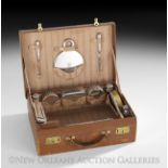 Good Tiffany & Co. Gentleman's Travel Toiletry Case, first quarter 20th century, New York, with