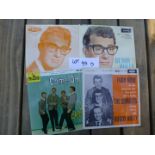 EP’s x 4 in vg/exc condition incl Crickets and Buddy Holly.