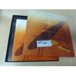 Led Zeppelin 6 album box set and booklet. Atlantic 7567-82144-1, fine cond.
