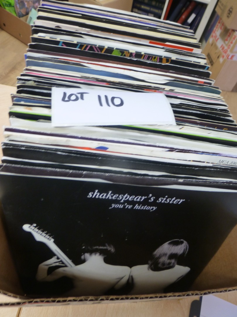 125 singles mostly 1980’s rock/pop/disco/indie mostly vg/ex cond.