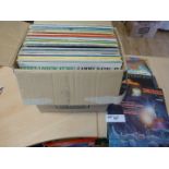 Box 50+ albums, good mix, jazz/rock/pop, good/vgc.