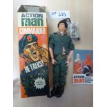 Action Man Commander – 1970’s original in box by Palitoy – Cat No. 34009.