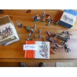 Strombecker – military miniatures – shows Rose miniatures on back, some other models within,