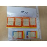 GB mint booklets QEII 10 x 1st Class HD49 x 7 – 1998, HD44 x 14 – 1997 (21), good cond, FV approx £