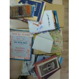 Ephemera – good lot, incl vintage Royalty, maps, theatre progs etc.