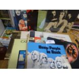 1960’s/70’s rock albums, an eclectic mix, Deep Purple, Pink Floyd, Beatles, Yes, ELP, some sleeves