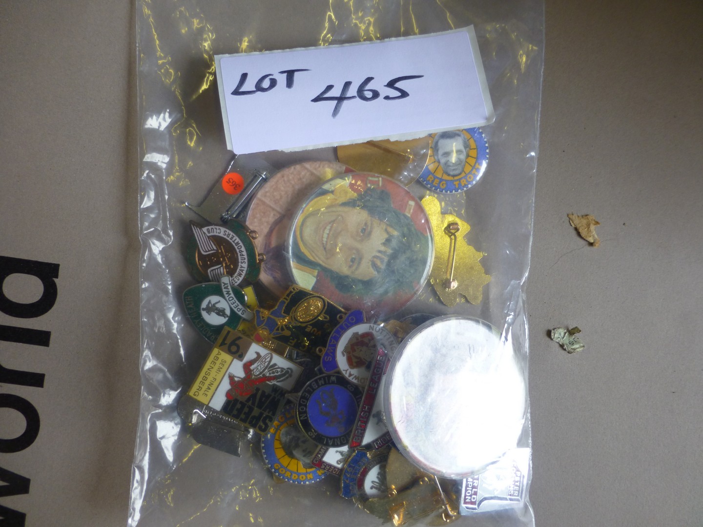 Selection of badges – mostly 1970’s onwards, mostly club issues.