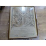 Olympics – Walter Riggs 1924 framed Olympic Certificate for sailing, super item ** BUYER MUST