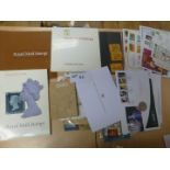 Mostly GB incl UPU handbooks 1979 & 84, few coins, covers, FDC’s etc.