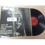 Rolling Stones – Out of our Heads 1965 1st pressing UK Decca LK4733 – Mono, lovely copy, sl.