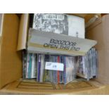 Small box of singles incl Sex Pistols, inside a bigger box of 100+ CD’s, all vgc.