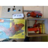 Corgi Major 780 Combine Harvester boxed, A1 condition but base of box is damaged, along with