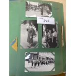 Album of cards – seaside and holiday destinations 1940’s/50’s, some real photos relating to