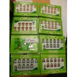 Subbuteo 10 teams/Goalkeeper and original game, all boxed and in good cond.