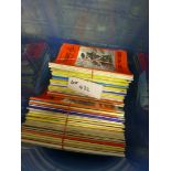 A box of 72 vintage speedway magazines, various issues, all vgc.