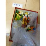 Playworn characters, Corgi Magic Roundabout, Muppets, some signs of play, together with Snoopy