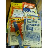 Programmes selection x 30, 1950’s and early 1960’s, in good condition, incl Ipswich, Harringay,