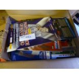 Rugby, Football, Tennis, American Football, modern, glossy in box, 100+ items.