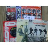 EP’s x 6 in vg/exc condition, all Beatles incl No. 1, Million Sellers.