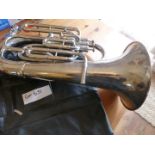 Musical Instruments –Eurphonium Bb –4 valves –Tristar Mnfctr. No dings or dents and the plating is