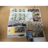 Stamps : GB modern First Day Covers selection, all
