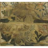 A late 17th Century needlework or stump