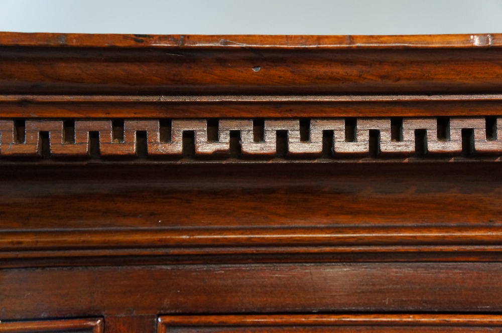 A George III mahogany chest on chest the - Image 4 of 5