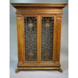 An 18th Century Italian walnut cupboard