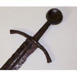 An English mid 13th Century sword with d