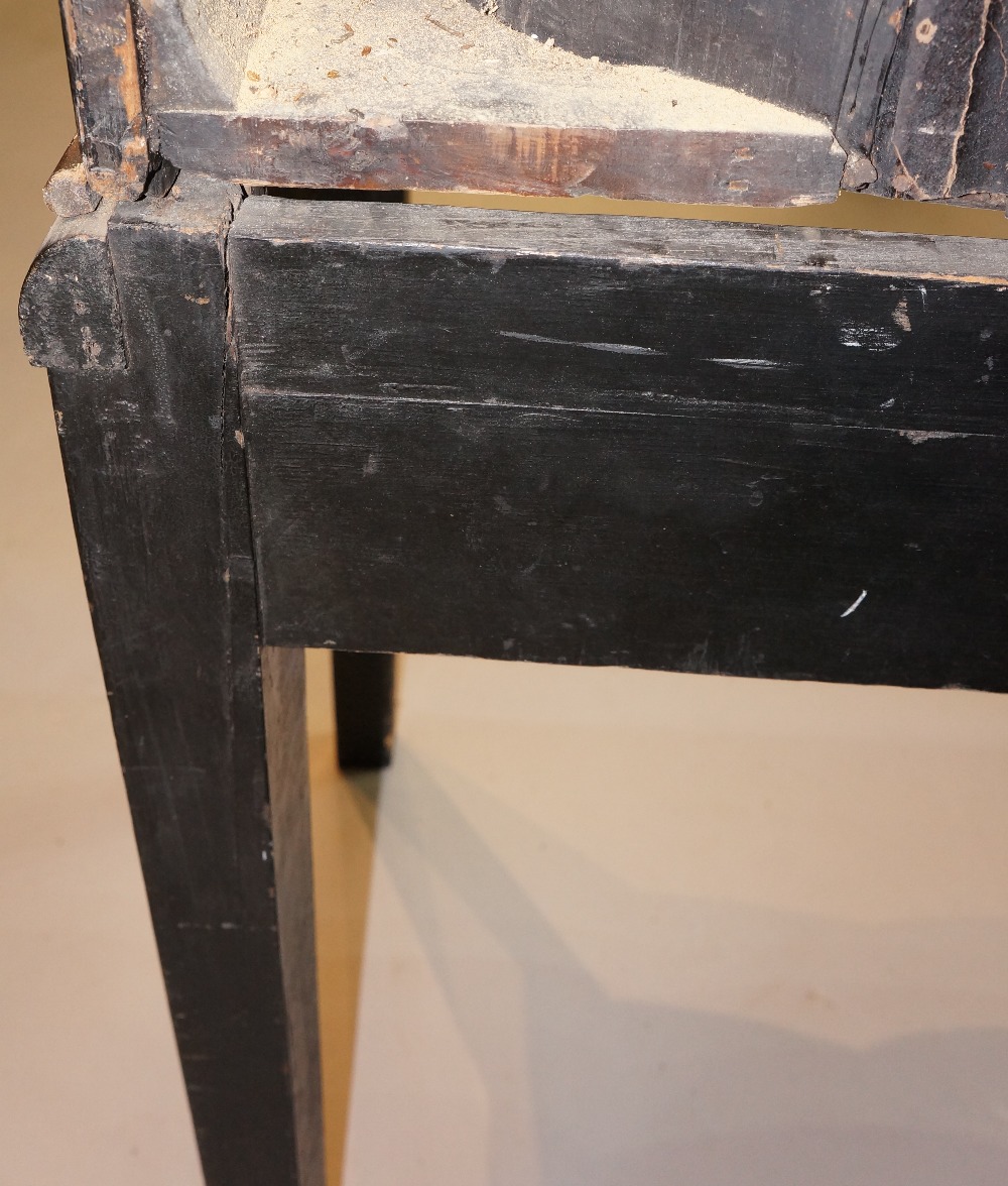 A Chinese black lacquer cabinet on stand - Image 13 of 15