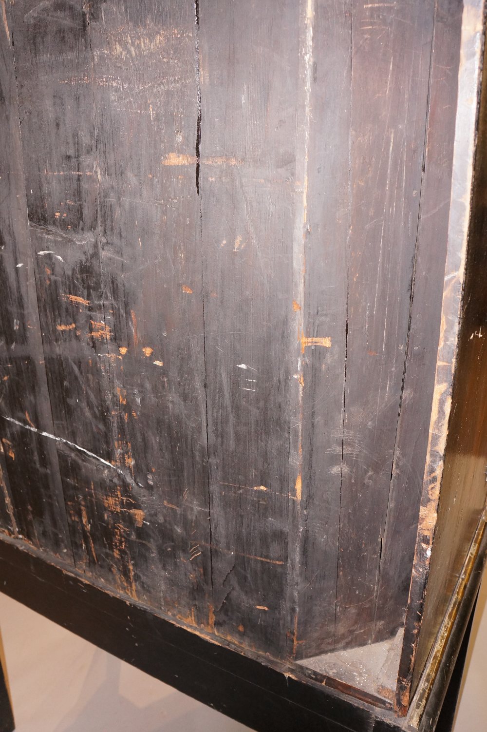 A Chinese black lacquer cabinet on stand - Image 10 of 15