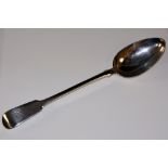 A fiddle pattern basting spoon engraved