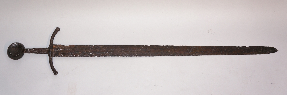 An English mid 13th Century sword with d - Image 3 of 6