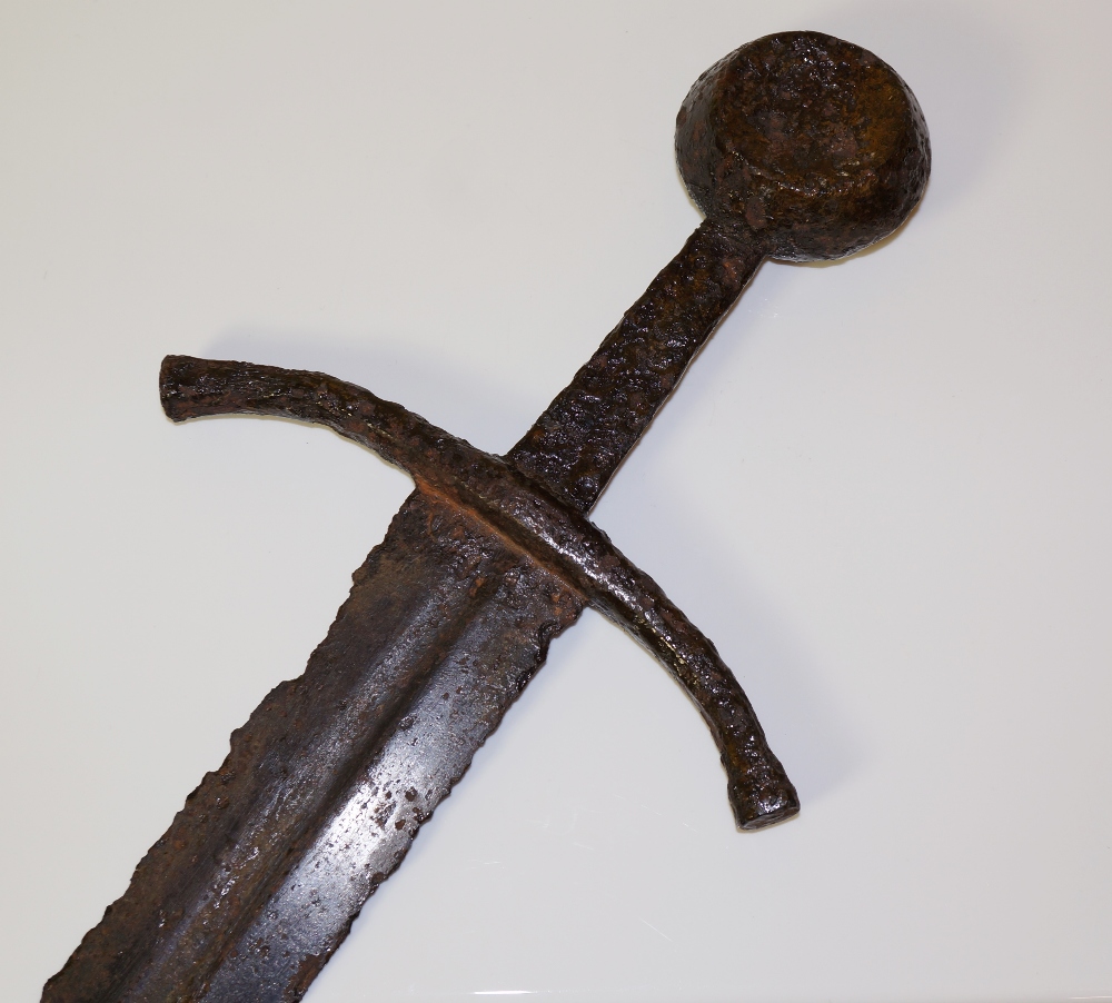 An English mid 13th Century sword with d - Image 4 of 6