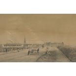 Three framed prints of Newark, one Newark From The North Road,