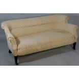 Lamb Of Manchester - a small salon sofa with upholstered back,