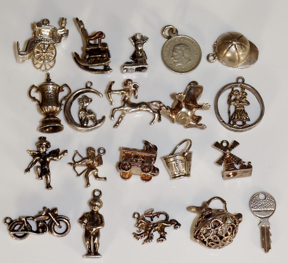 20 Sterling standard silver charms
