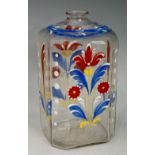A 19th Century gin flask,