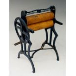 A miniature doll's mangle, 20cm high, 13.