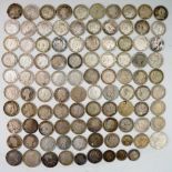 Coins, Great Britain, Silver Sixpences,