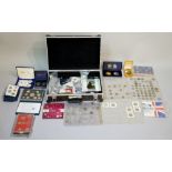 Coins and Accessories, mainly base metal coinage including Great Britain Proof Sets 1970,